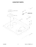 Diagram for 02 - Cooktop Parts