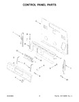 Diagram for 03 - Control Panel Parts