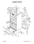 Diagram for 02 - Cabinet Parts