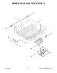 Diagram for 07 - Upper Rack And Track Parts