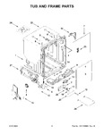 Diagram for 04 - Tub And Frame Parts