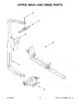 Diagram for 06 - Upper Wash And Rinse Parts