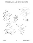 Diagram for 04 - Freezer Liner And Icemaker Parts