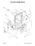 Diagram for 04 - Tub And Frame Parts