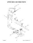 Diagram for 06 - Upper Wash And Rinse Parts