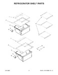 Diagram for 04 - Refrigerator Shelf Parts