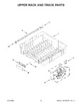 Diagram for 07 - Upper Rack And Track Parts