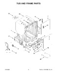 Diagram for 04 - Tub And Frame Parts