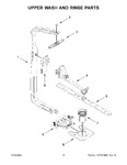 Diagram for 06 - Upper Wash And Rinse Parts