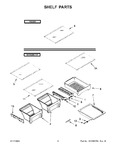 Diagram for 04 - Shelf Parts