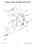 Diagram for 03 - Control Panel And Inner Door Parts