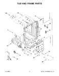 Diagram for 04 - Tub And Frame Parts