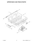 Diagram for 07 - Upper Rack And Track Parts