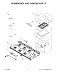 Diagram for 02 - Burner Box And Griddle Parts