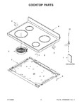 Diagram for 02 - Cooktop Parts