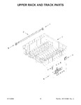 Diagram for 07 - Upper Rack And Track Parts