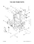 Diagram for 04 - Tub And Frame Parts