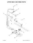 Diagram for 06 - Upper Wash And Rinse Parts