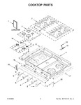 Diagram for 02 - Cooktop Parts