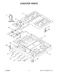 Diagram for 02 - Cooktop Parts