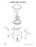 Diagram for 04 - Basket And Tub Parts