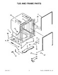 Diagram for 05 - Tub And Frame Parts