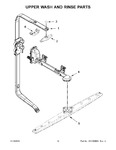 Diagram for 08 - Upper Wash And Rinse Parts