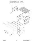 Diagram for 04 - Lower Drawer Parts