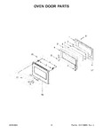 Diagram for 07 - Oven Door Parts