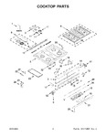 Diagram for 02 - Cooktop Parts