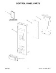 Diagram for 02 - Control Panel Parts