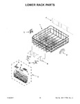 Diagram for 10 - Lower Rack Parts