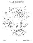 Diagram for 02 - Top And Console Parts