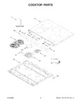 Diagram for 02 - Cooktop Parts