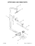 Diagram for 06 - Upper Wash And Rinse Parts