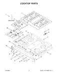 Diagram for 02 - Cooktop Parts