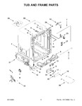 Diagram for 04 - Tub And Frame Parts