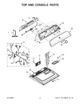 Diagram for 02 - Top And Console Parts