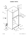 Diagram for 02 - Cabinet Parts