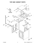 Diagram for 02 - Top And Cabinet Parts