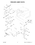 Diagram for 04 - Freezer Liner Parts