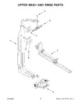 Diagram for 06 - Upper Wash And Rinse Parts