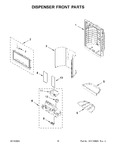 Diagram for 09 - Dispenser Front Parts