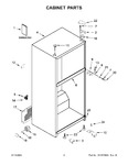 Diagram for 02 - Cabinet Parts