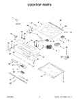 Diagram for 02 - Cooktop Parts