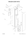 Diagram for 10 - Freezer Door Parts