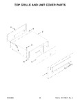 Diagram for 12 - Top Grille And Unit Cover Parts