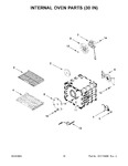 Diagram for 10 - Internal Oven Parts (30 In)