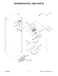 Diagram for 04 - Refrigerator Liner Parts