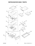 Diagram for 07 - Refrigerator Shelf Parts